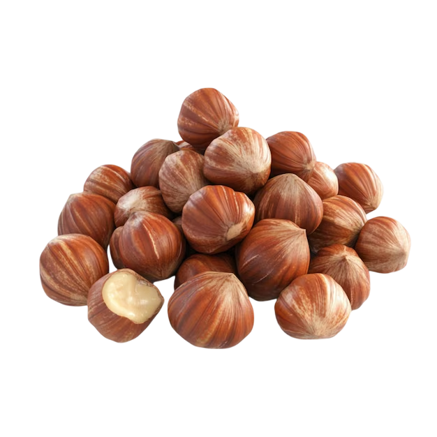 Geröstete Haselnüsse