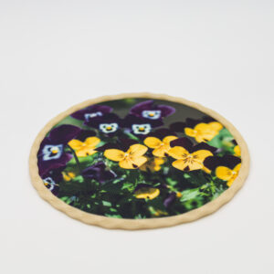 Die essbare Fotoplatte von Konditorei Jindrak – personalisierte essbare Tortendeko mit Foto und Marzipanrahmen