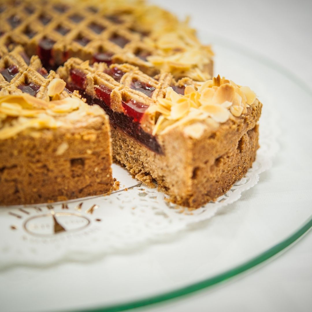 Linzer Torte im Geschenkkarton - Konditorei Jindrak