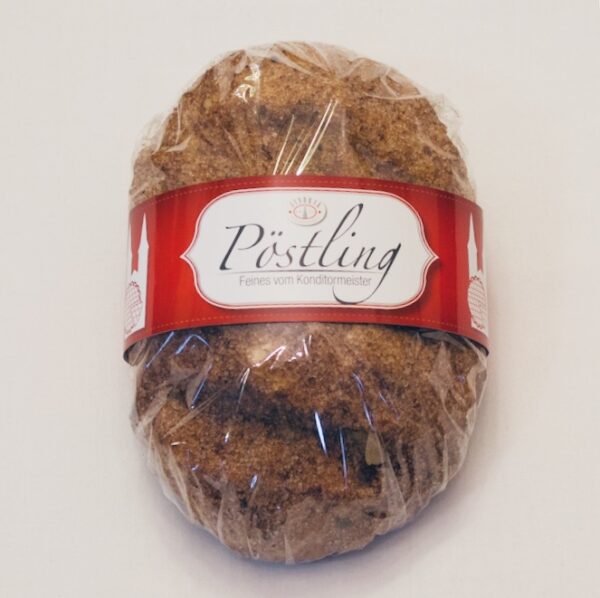 Der Pöstling von Konditorei Jindrak – feines Linzer Germgebäck mit Rosinen, Mandeln und Zimtzucker