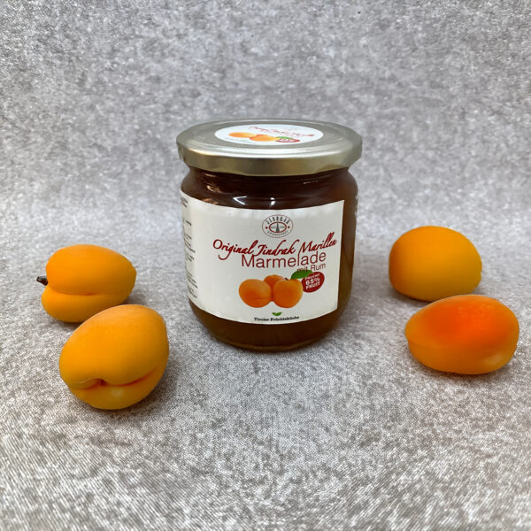 Original Jindrak Marillenmarmelade 65% Frucht mit Rum – aus österreichischen Marillen