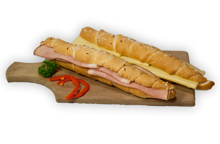 Schinken-Käse-Stangerl